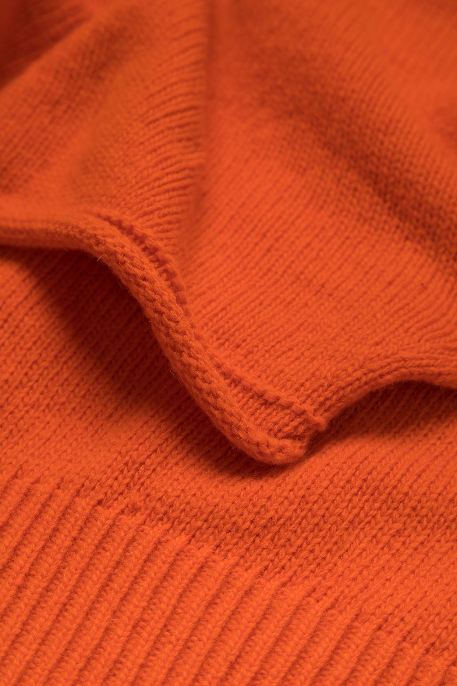 Lanidor - Pullover in Orange - Glattstrick mit kurzen Fledermausärmeln