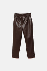 Lanidor - Hose aus Eco-Leder in Braun