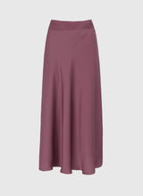 An´ge Paris Midi-Rock "Janiala" aus Satin Rosa