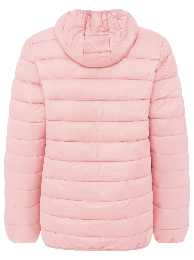 Zwillingsherz - Steppjacke kurz "Basic" in Rosa