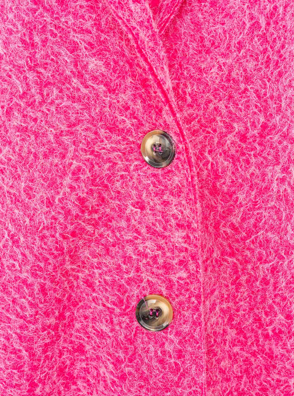 Übergangs-Mantel "Flauschig" Pink von Zwillingsherz