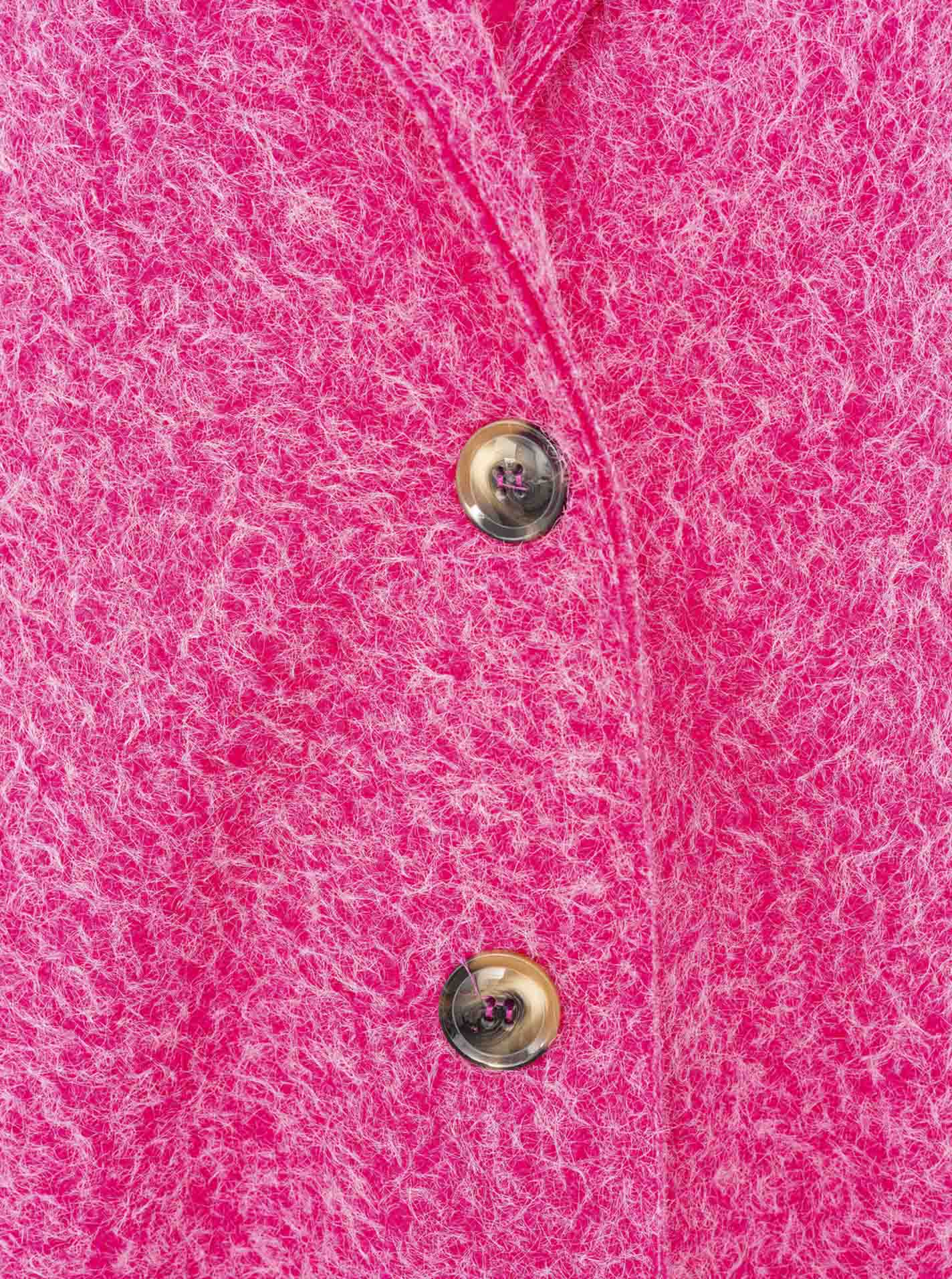Übergangs-Mantel "Flauschig" Pink von Zwillingsherz