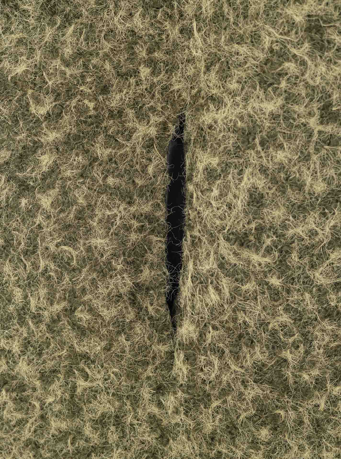 Übergangs-Mantel "Flauschig" Khaki von Zwillingsherz