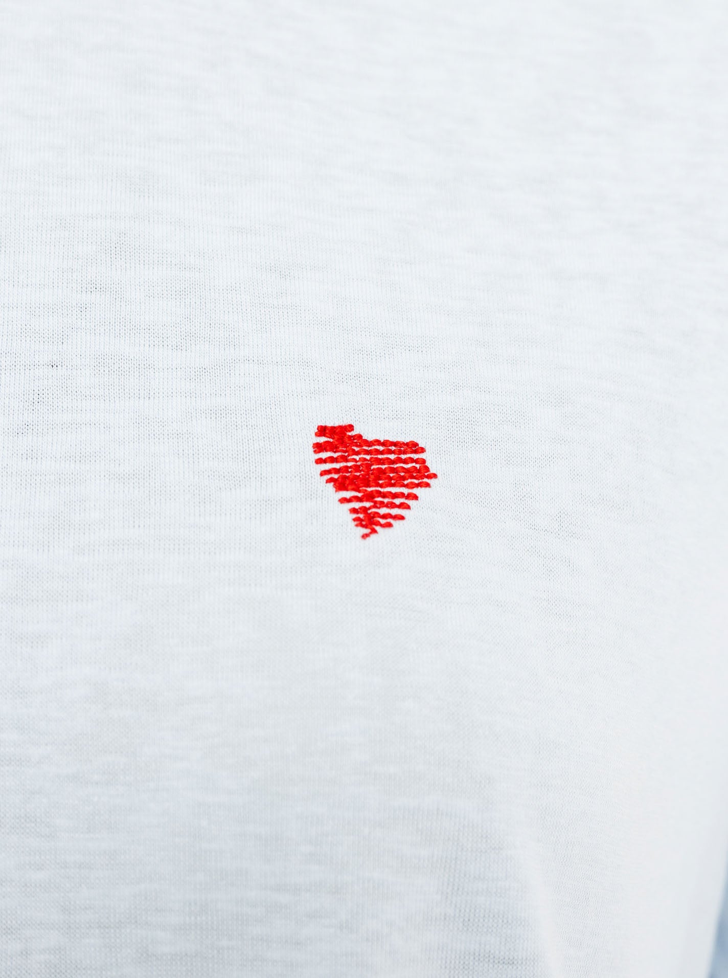 Zwillingsherz T-Shirt "Herz" - Hellblau