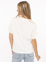 Zwillingsherz T-Shirt "Herz" - Weiß