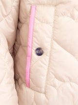 Zwillingsherz - Bomberjacke "Be Happy" in Beige