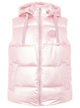 Zwillingsherz - Steppweste kurz in Rosa - Leicht & Warm