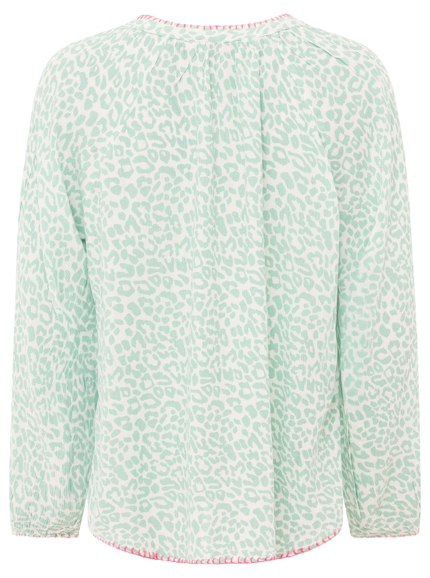 Zwillingsherz Bluse Wilder Leo - Salbei