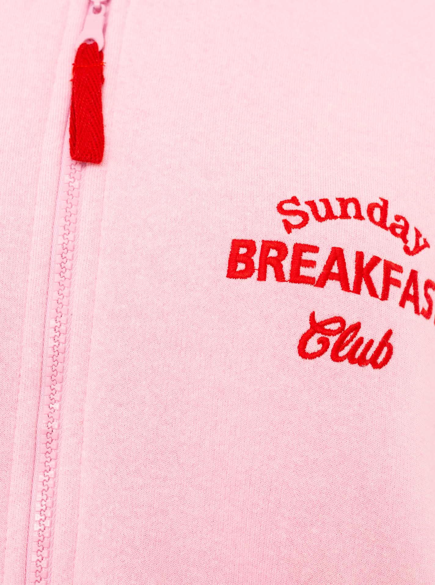 Zwillingsherz Bomber-Mantel "Sunday Breakfast" - Sweat - Rosa