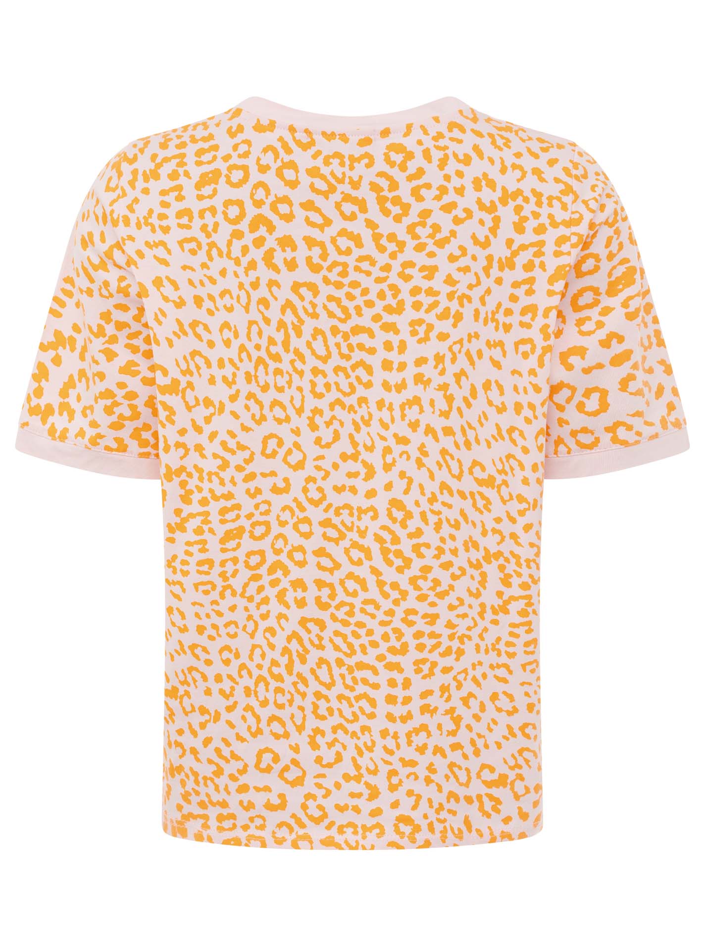 Zwillingsherz sehr leichtes Sweatshirt 1/2 Arm "Leo" Orange