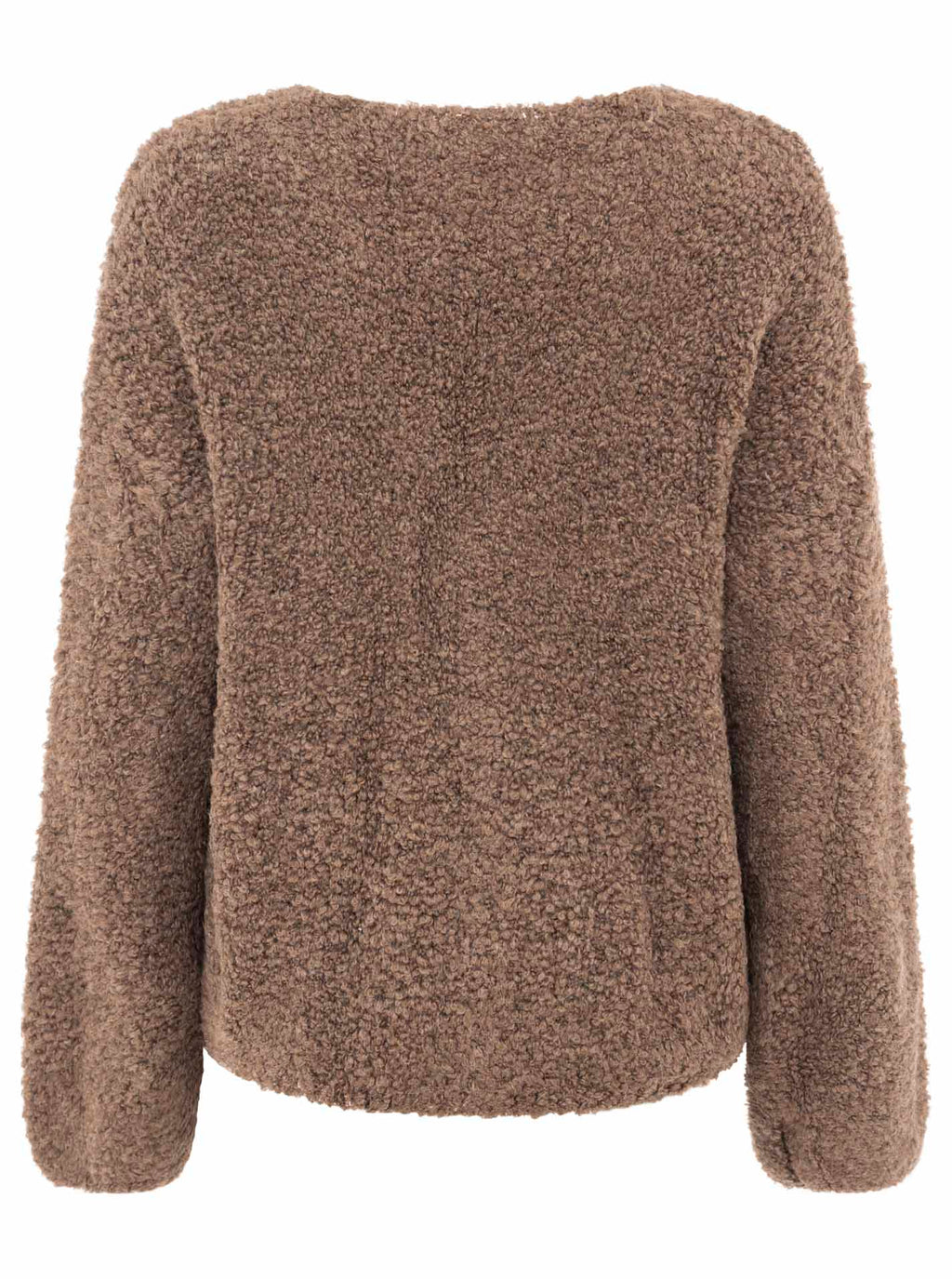 Zwillingsherz - Kuschel-Cardigan  - Braun
