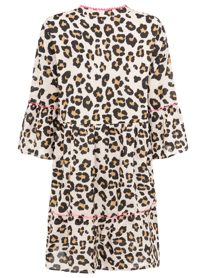 Kleid "Babsi" - Animalprint - Zwillingsherz