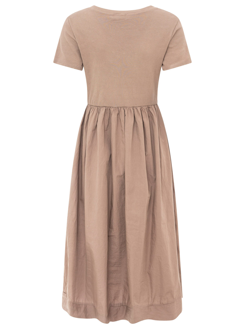 Zwillingsherz Kleid "Strandspaziergang" - 100% Baumwolle - Hellbraun
