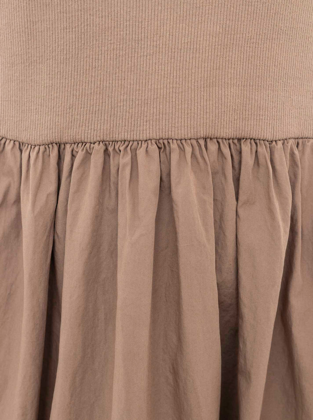 Zwillingsherz Kleid "Strandspaziergang" - 100% Baumwolle - Hellbraun