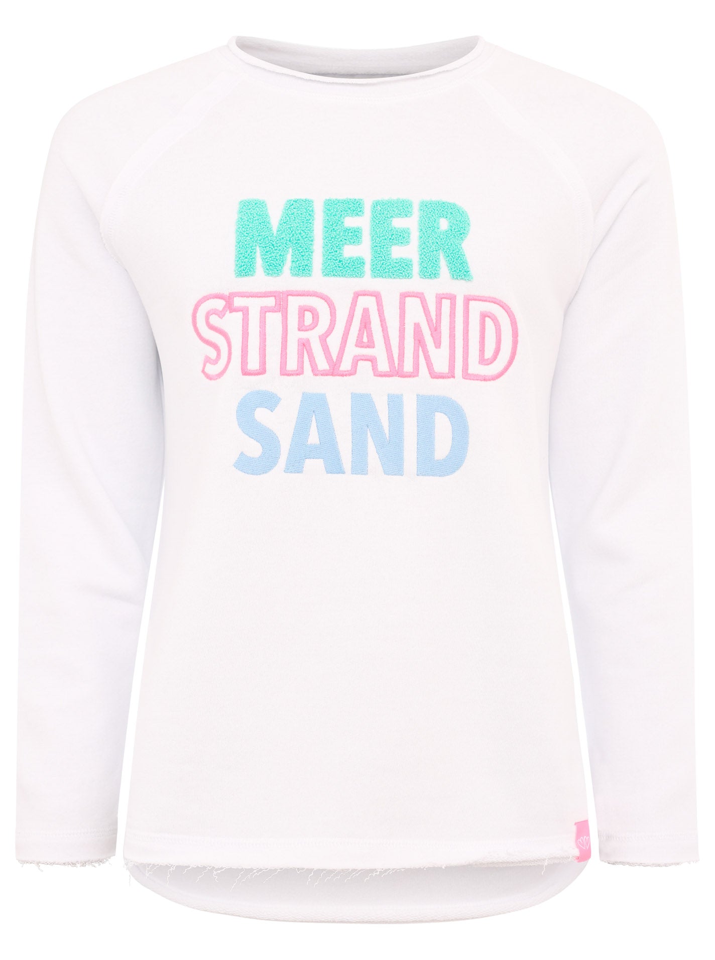 Sweatshirt- "Meer, Strand, Sand" - Zwillingsherz