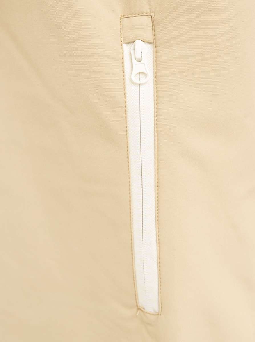 Neue Kollektion!! Oversize Windjacke "Surferjacke" in Beige mit Teddyfutter von Zwillingsherz
