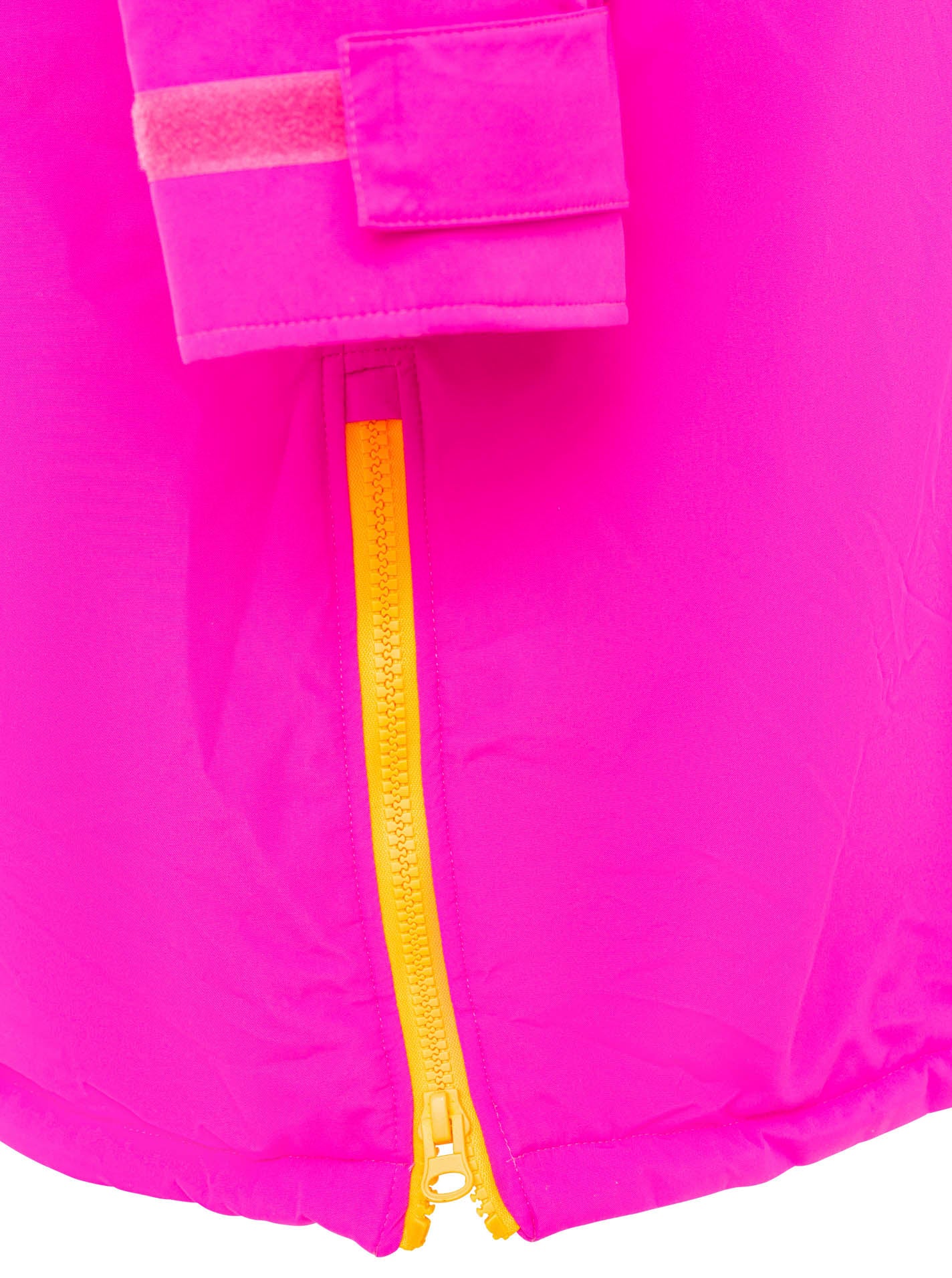 Oversize Windjacke "Surferjacke" in Neonpink mit Teddyfutter von Zwillingsherz