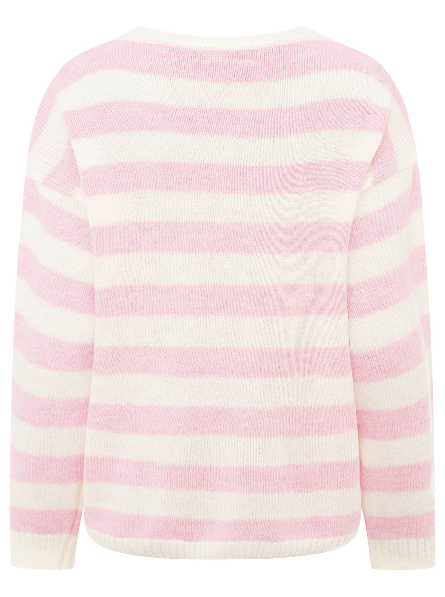 NEU!! Zwillingsherz - Pullover "Streifentraum" - Rosa -Creme