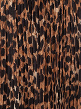 Zwillingsherz Plissee-Rock Leopard für wilde Styles