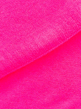 100% Kaschmir-Schal Classic Uni - Neonpink