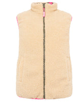 Zwillingsherz Wende - Weste "Teddy" Khaki