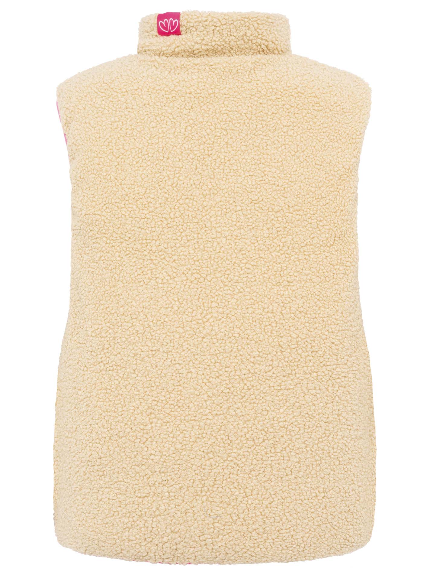 Zwillingsherz Wende - Weste "Teddy" Khaki