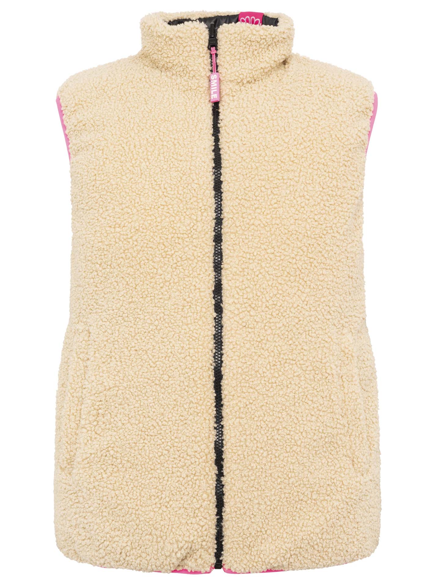 Zwillingsherz Wende - Weste "Teddy" Schwarz