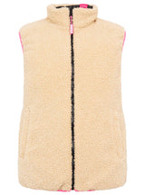 Zwillingsherz Wende - Weste "Teddy" Schwarz