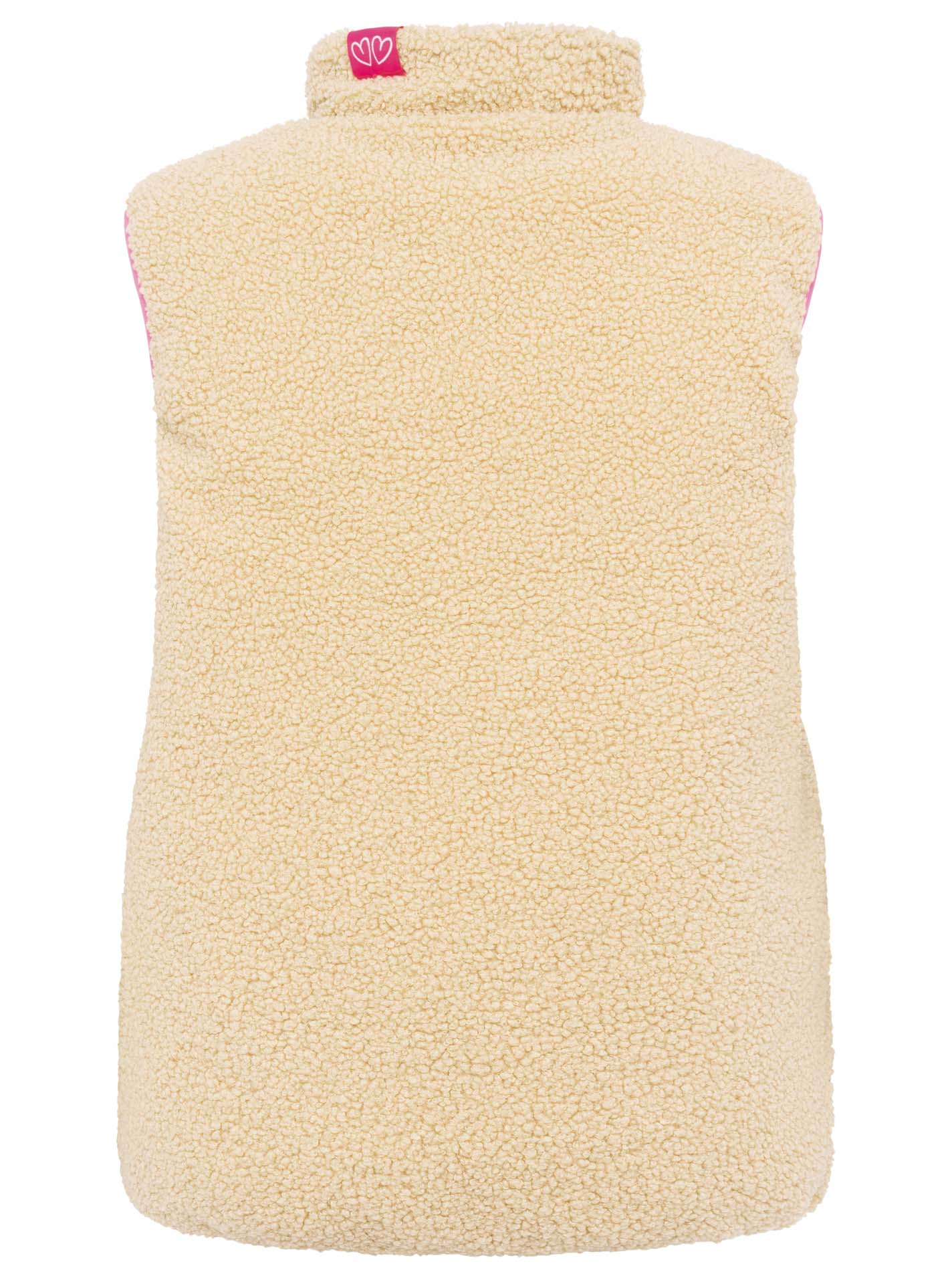 Zwillingsherz Wende - Weste "Teddy" Schwarz