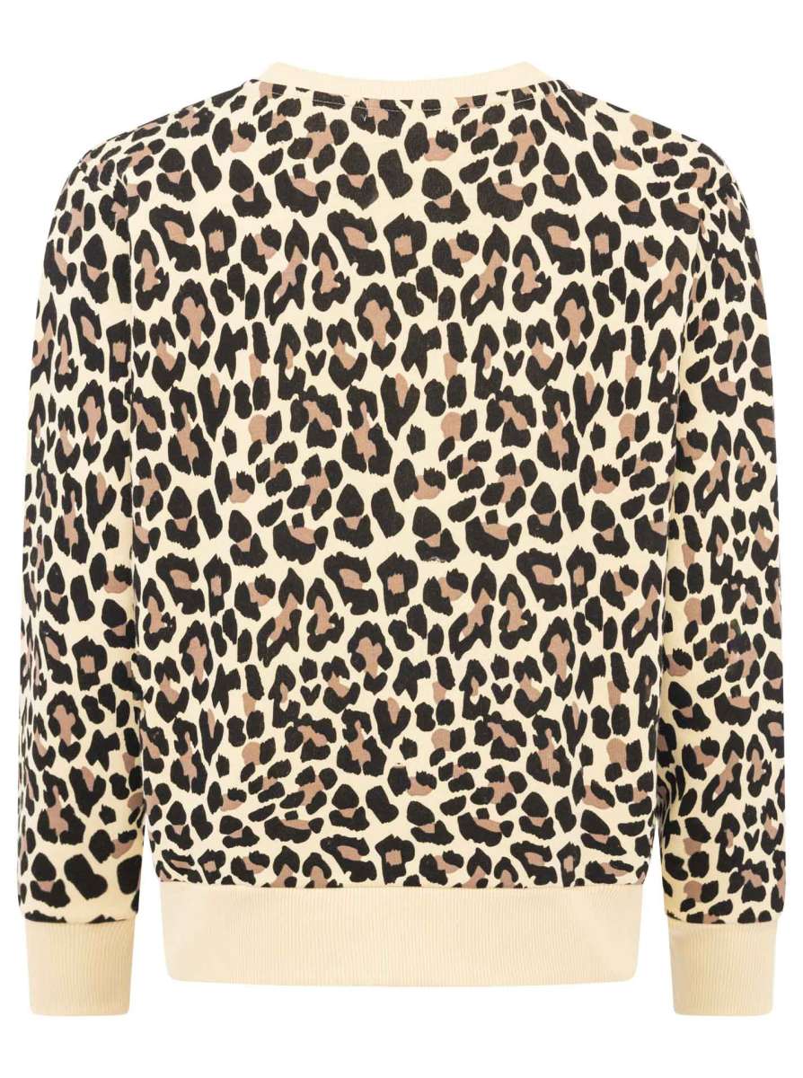 Zwillingsherz  Sweat-Bomberjacke "LEO" Damenjacke mit Leopardenprint