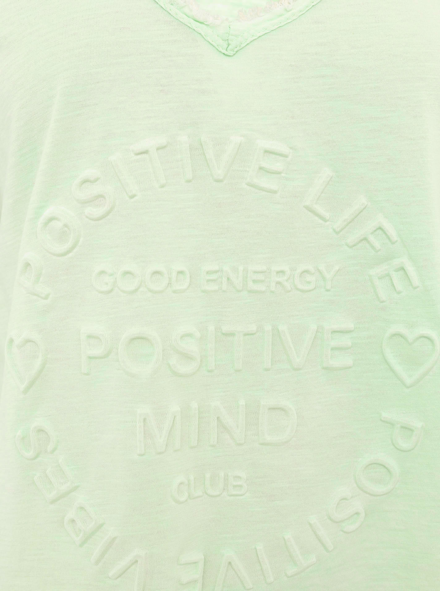 Zwillingsherz T-Shirt - Positive Mind Club - Mint