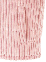 Zwillingsherz Cord Weste "Herbstzeit" Rosa | Damen Steppweste