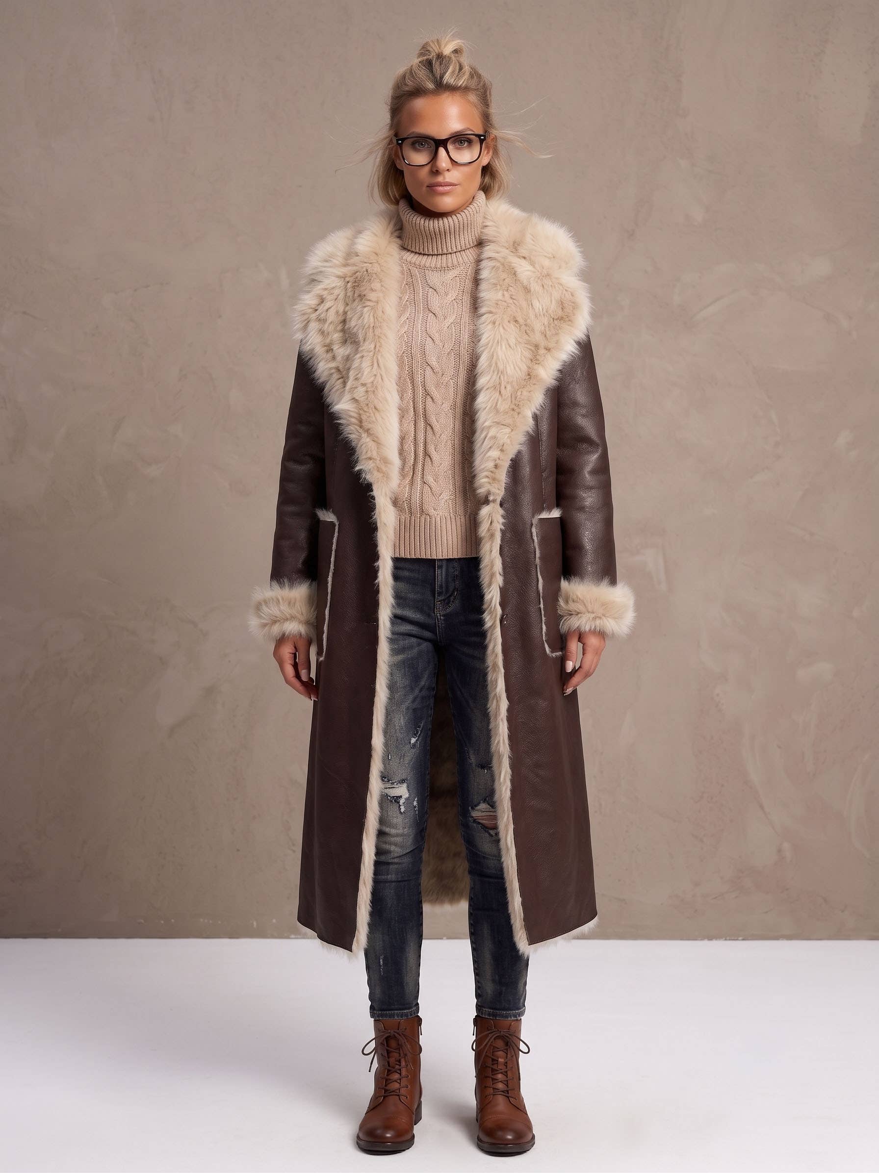 Jacke Agneska - IQ26601: Braun / 2xT1 2xT2