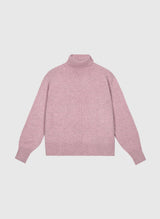 AN´GE Paris - Rollkragenpullover "Lipy" in Rosa