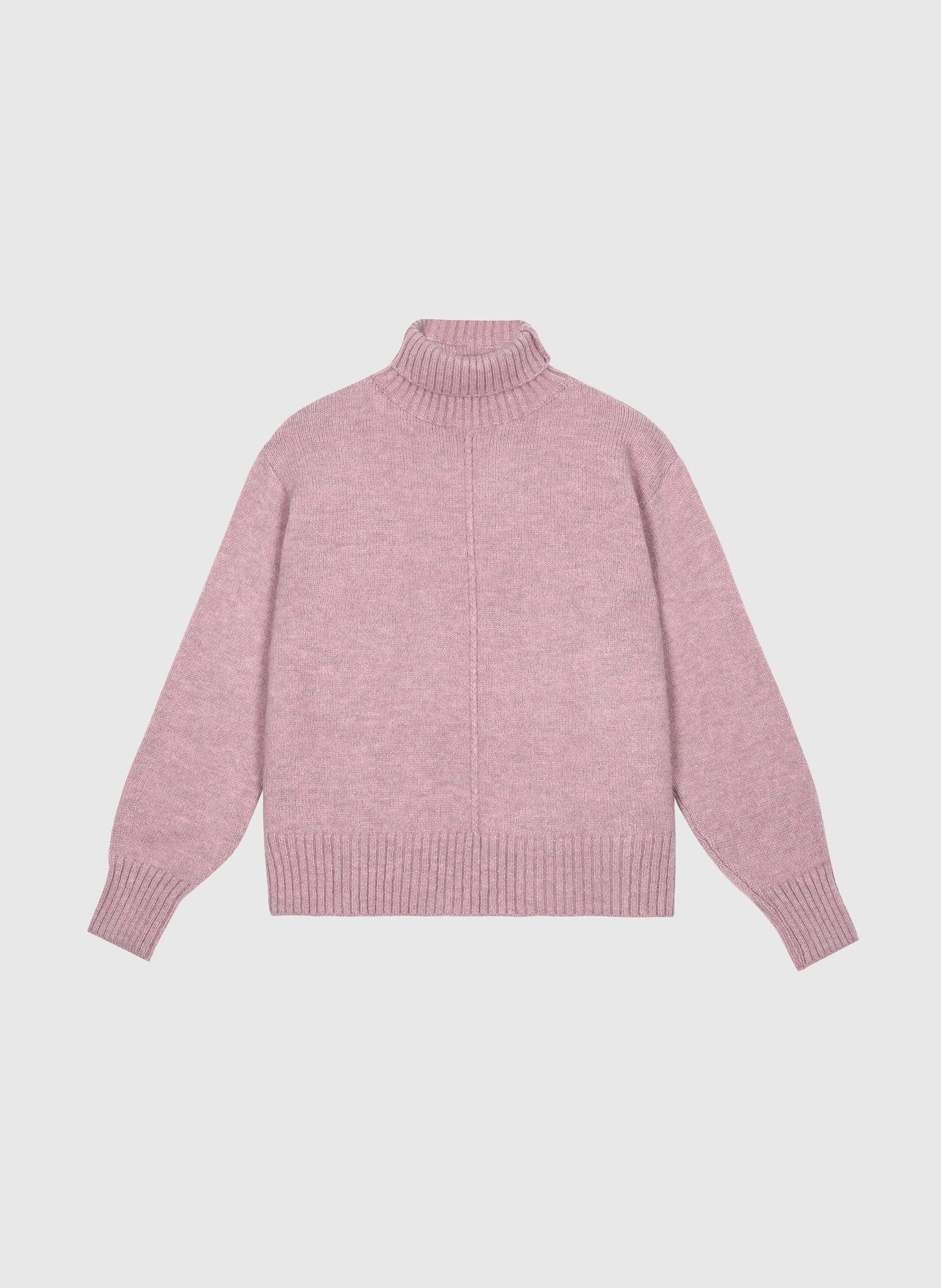 AN´GE Paris - Rollkragenpullover "Lipy" in Rosa