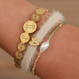 Armband Miyuki Perle Grün