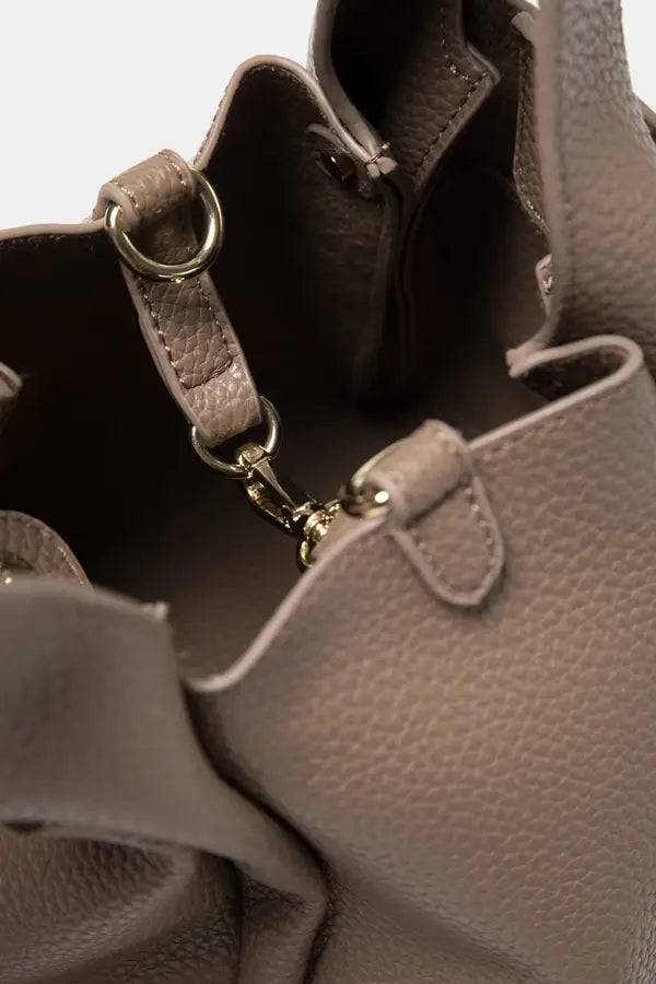 Lanidor Handtasche in Lederoptik Taupe