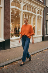 Ana & Lucy Barrel Jeans „Louisa“ Dunkelblau