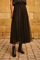 Choklate Paris Tüllrock Amber Slim Fit Schwarz