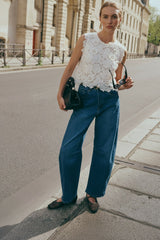 Ana & Lucy Barrel Jeans „Louisa“ Dunkelblau
