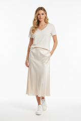 An'ge Paris T-Shirt Terry Ecru