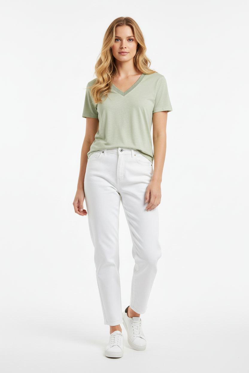 An'ge Paris T-Shirt Terry Salbei