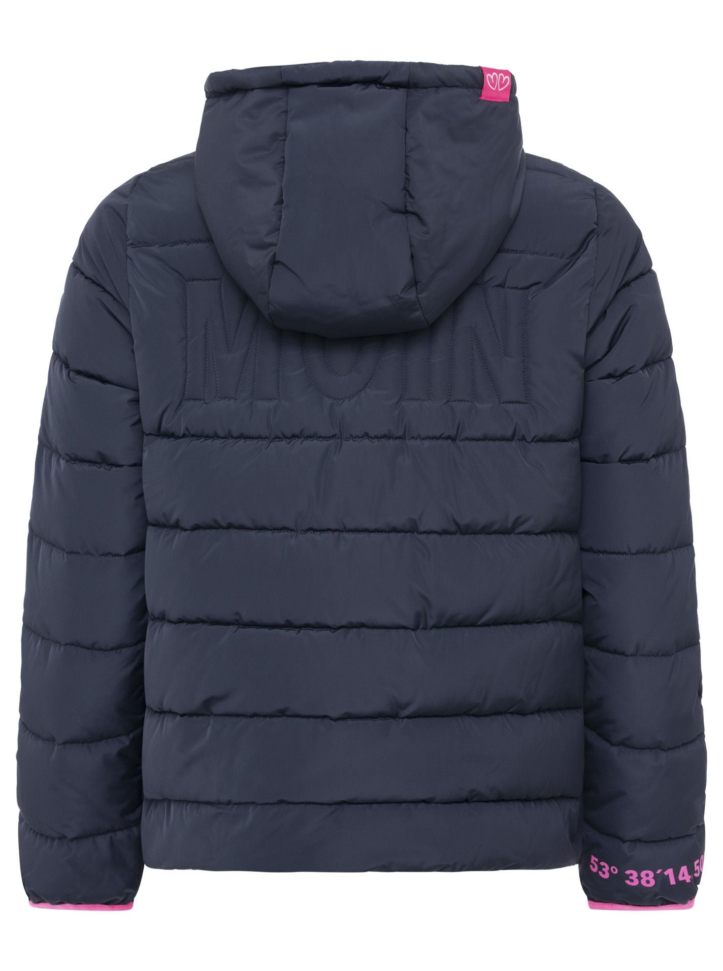 Zwillingsherz - Steppjacke "Moin Moin" in Dunkelblau