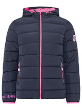 Zwillingsherz - Steppjacke "Moin Moin" in Dunkelblau