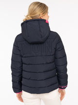 Zwillingsherz - Steppjacke "Moin Moin" in Dunkelblau