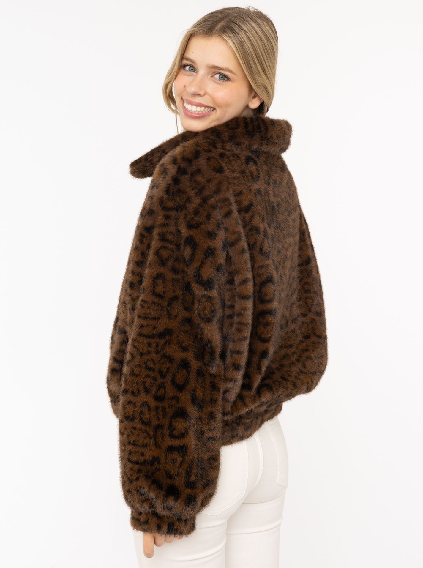 Zwillingsherz - Bomberjacke "Fury Leo" - Braun