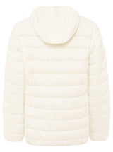 Zwillingsherz - Steppjacke kurz "Basic" in Creme-Weiß