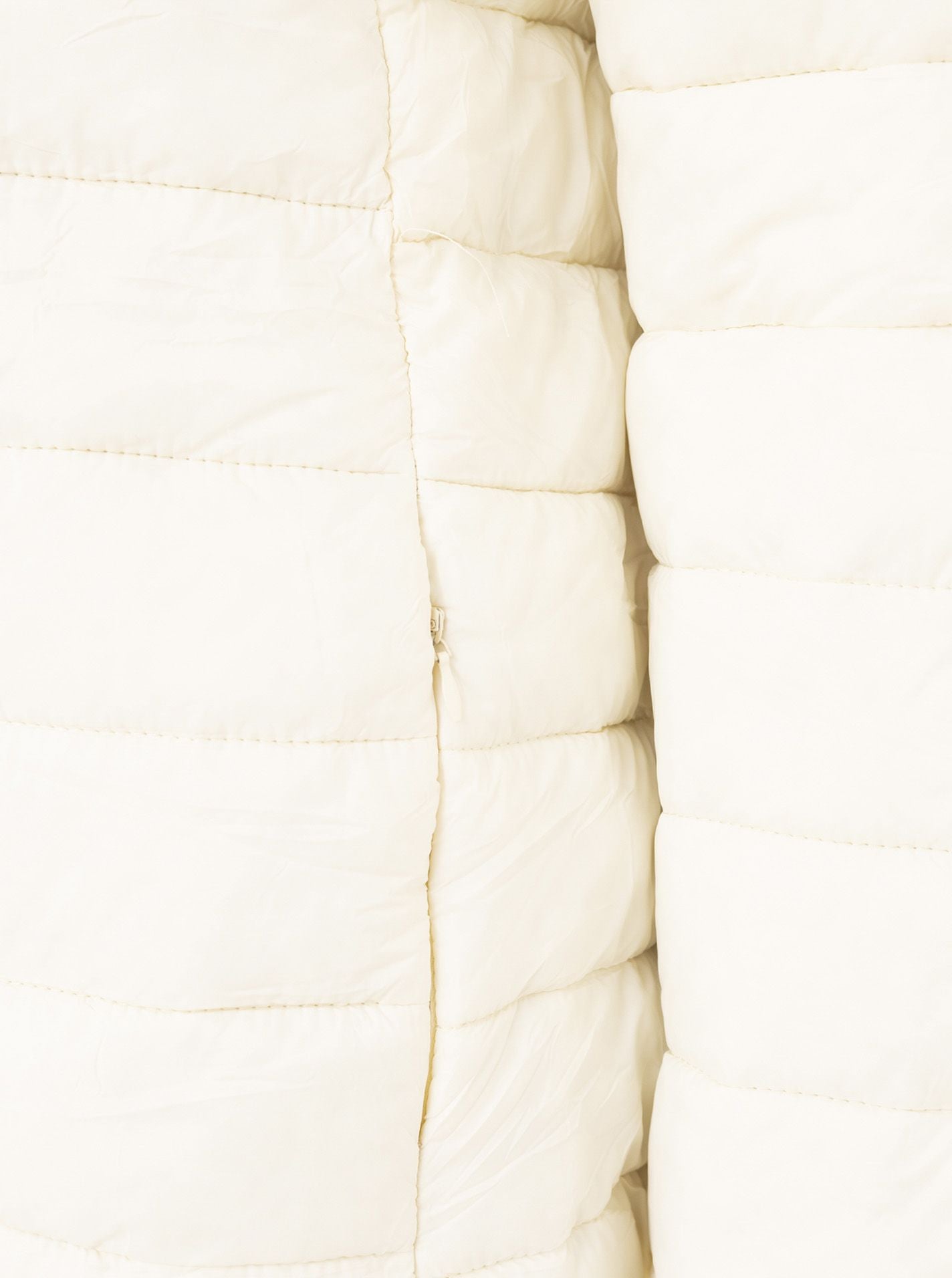 Zwillingsherz - Steppjacke kurz "Basic" in Creme-Weiß