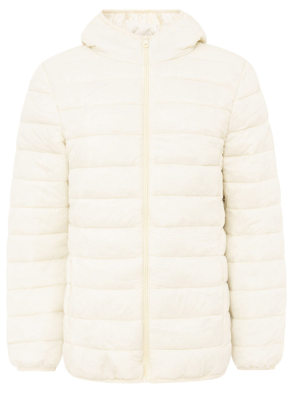 Zwillingsherz - Steppjacke kurz "Basic" in Creme-Weiß