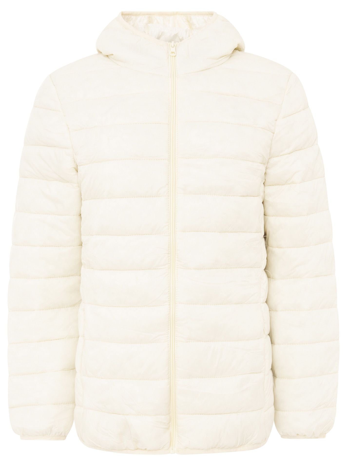 Zwillingsherz - Steppjacke kurz "Basic" in Creme-Weiß